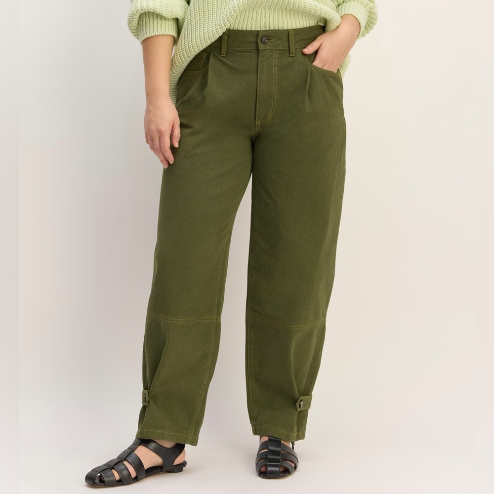 Everlane x Marques' Almeida Canvas Oversized Barrel Pant Size 27